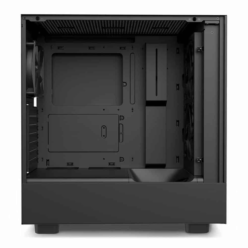 (image for) NZXT H5 Flow Black Mid Tower Tempered Glass Gaming Case